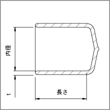 情報1: 難燃性ビニルキャップ（黒）内径32ミリ〜50ミリ（100個入り〜）